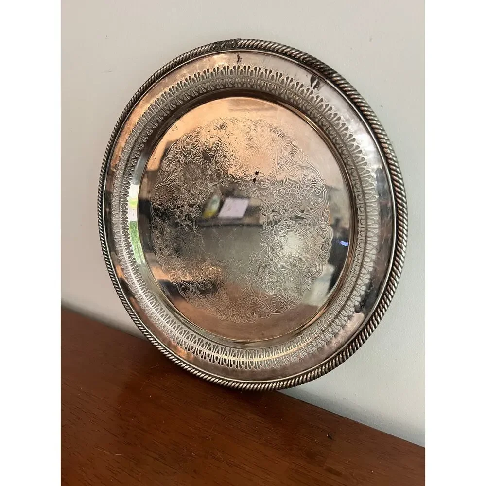 International Silver Company Silver Plate Platter